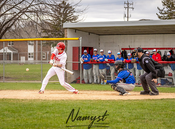 Centennial vs Armstrong Varsity Baseball_1371