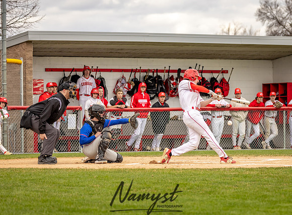 Centennial vs Armstrong Varsity Baseball_224