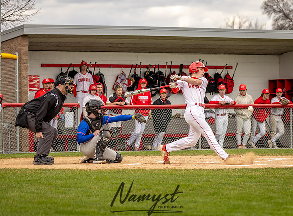 Centennial vs Armstrong Varsity Baseball_225