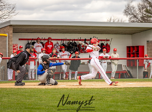 Centennial vs Armstrong Varsity Baseball_244