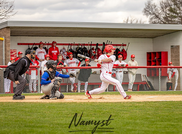 Centennial vs Armstrong Varsity Baseball_245