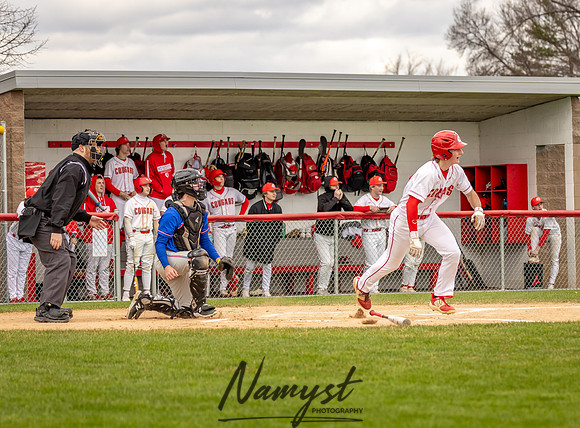 Centennial vs Armstrong Varsity Baseball_248
