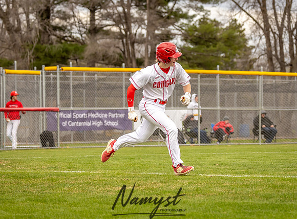 Centennial vs Armstrong Varsity Baseball_249