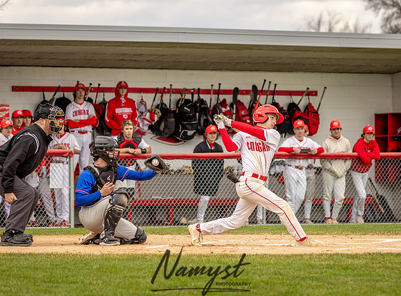 Centennial vs Armstrong Varsity Baseball_255