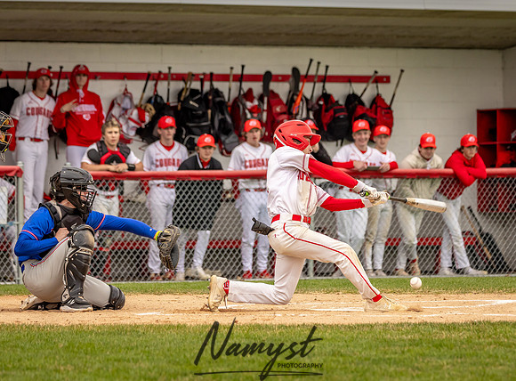 Centennial vs Armstrong Varsity Baseball_274