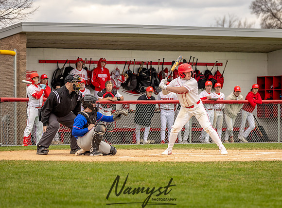 Centennial vs Armstrong Varsity Baseball_283