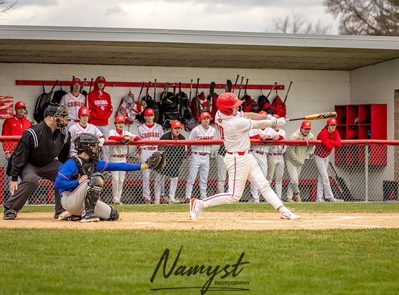 Centennial vs Armstrong Varsity Baseball_300