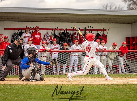 Centennial vs Armstrong Varsity Baseball_301