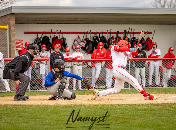 Centennial vs Armstrong Varsity Baseball_351