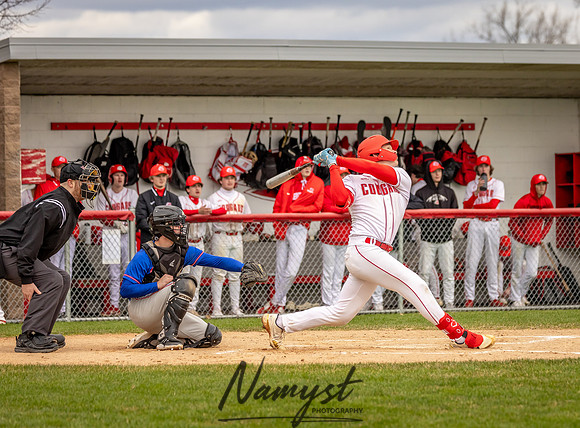 Centennial vs Armstrong Varsity Baseball_352