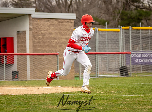 Centennial vs Armstrong Varsity Baseball_359