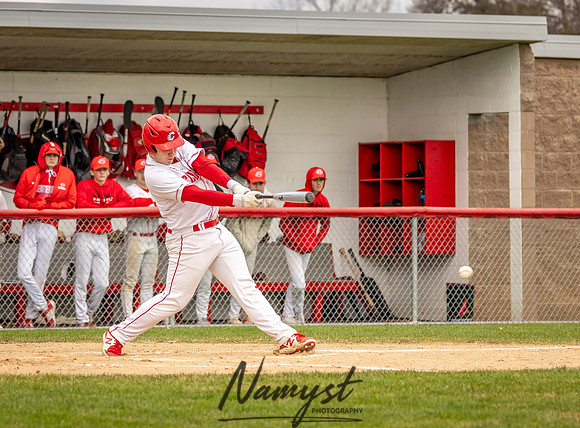 Centennial vs Armstrong Varsity Baseball_367