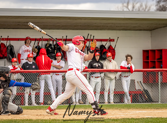Centennial vs Armstrong Varsity Baseball_398