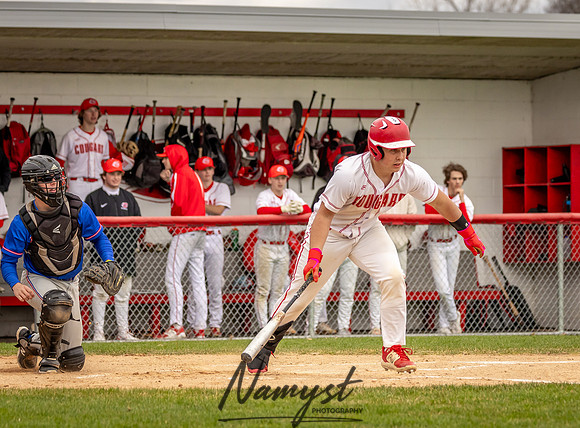 Centennial vs Armstrong Varsity Baseball_402