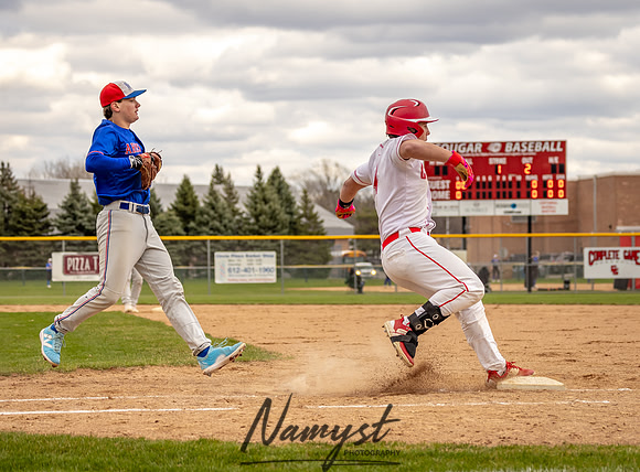 Centennial vs Armstrong Varsity Baseball_409