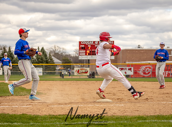 Centennial vs Armstrong Varsity Baseball_410