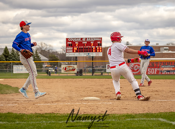 Centennial vs Armstrong Varsity Baseball_411