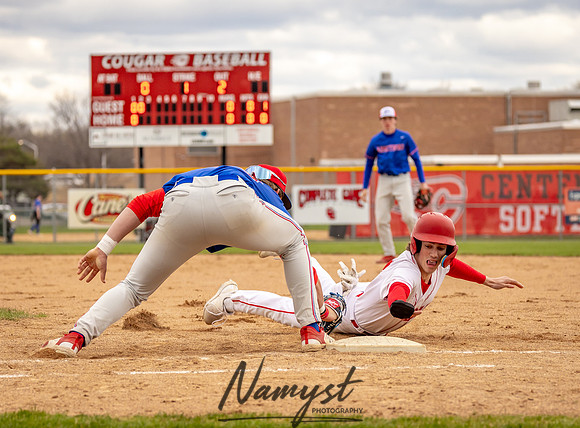 Centennial vs Armstrong Varsity Baseball_431