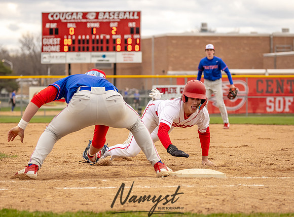 Centennial vs Armstrong Varsity Baseball_430