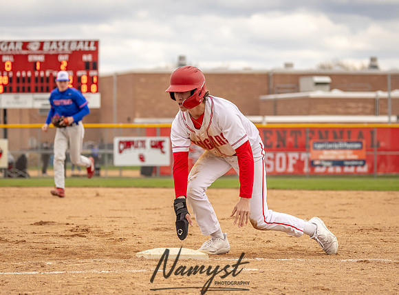 Centennial vs Armstrong Varsity Baseball_439