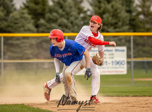 Centennial vs Armstrong Varsity Baseball_495