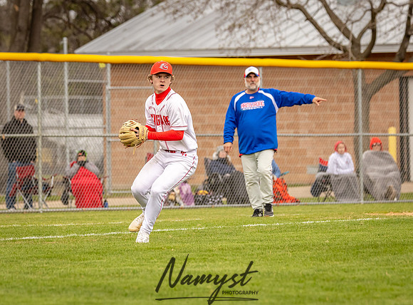 Centennial vs Armstrong Varsity Baseball_530