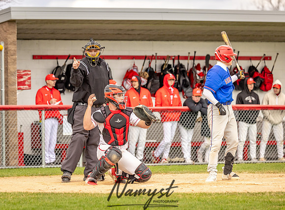Centennial vs Armstrong Varsity Baseball_544