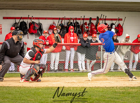 Centennial vs Armstrong Varsity Baseball_554