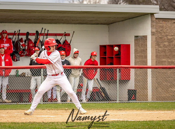 Centennial vs Armstrong Varsity Baseball_583