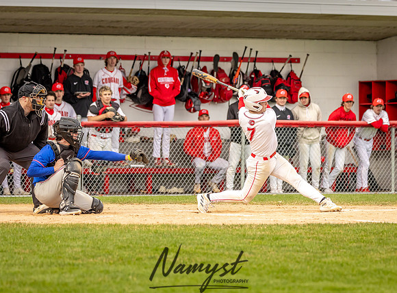 Centennial vs Armstrong Varsity Baseball_611