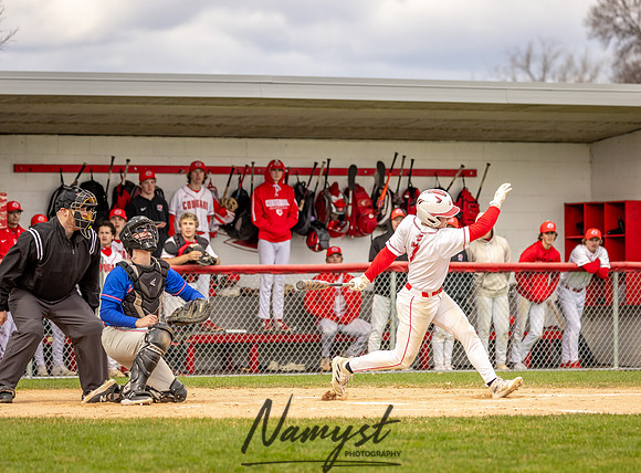 Centennial vs Armstrong Varsity Baseball_613