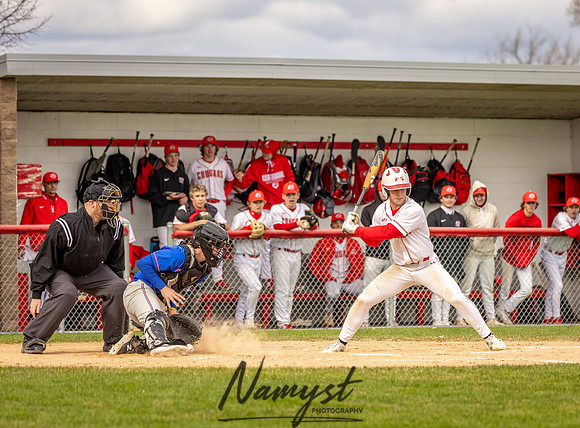 Centennial vs Armstrong Varsity Baseball_626