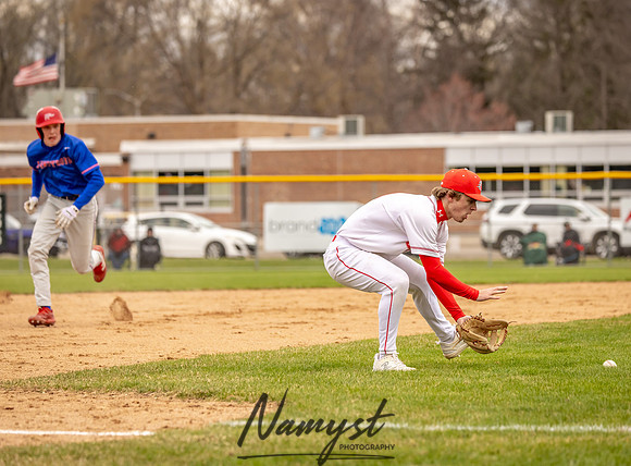 Centennial vs Armstrong Varsity Baseball_799