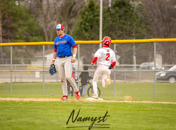 Centennial vs Armstrong Varsity Baseball_829