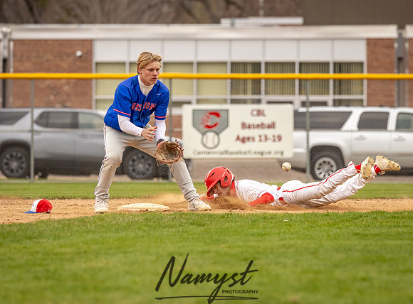 Centennial vs Armstrong Varsity Baseball_877
