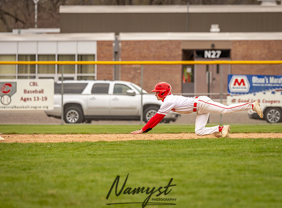 Centennial vs Armstrong Varsity Baseball_875