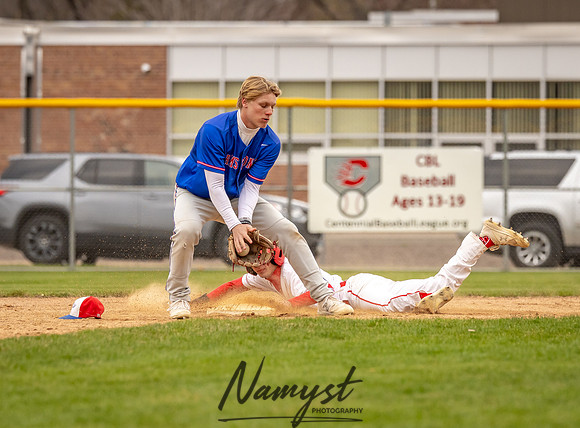 Centennial vs Armstrong Varsity Baseball_878