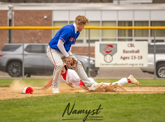 Centennial vs Armstrong Varsity Baseball_879