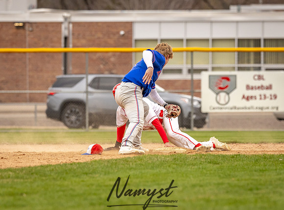 Centennial vs Armstrong Varsity Baseball_881