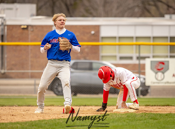 Centennial vs Armstrong Varsity Baseball_885