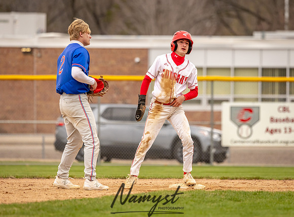 Centennial vs Armstrong Varsity Baseball_889