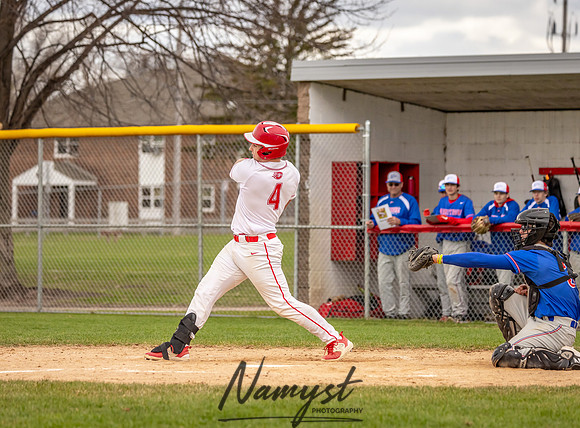 Centennial vs Armstrong Varsity Baseball_983