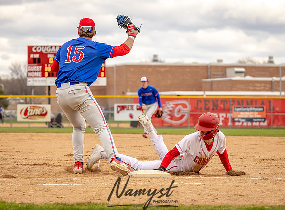 Centennial vs Armstrong Varsity Baseball_434