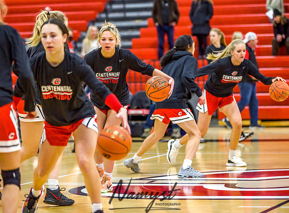 Centennial vs Totino-Grace Girls Varsity Basketball 010