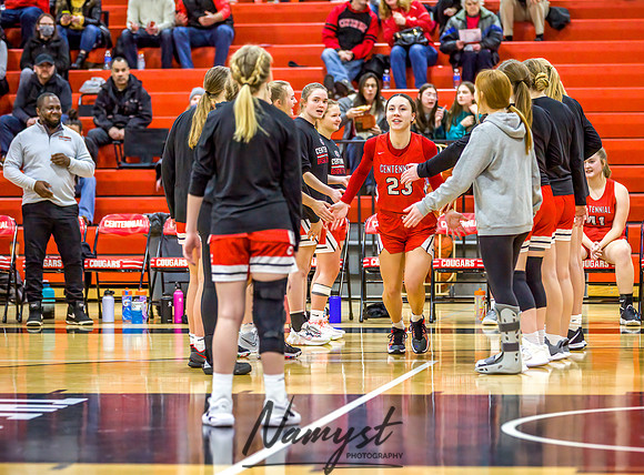 Centennial vs Totino-Grace Girls Varsity Basketball 019