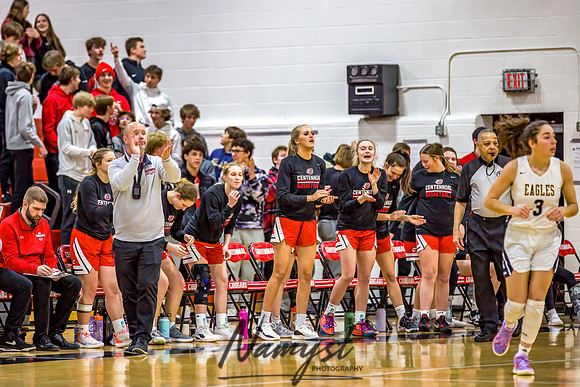 Centennial vs Totino-Grace Girls Varsity Basketball 027