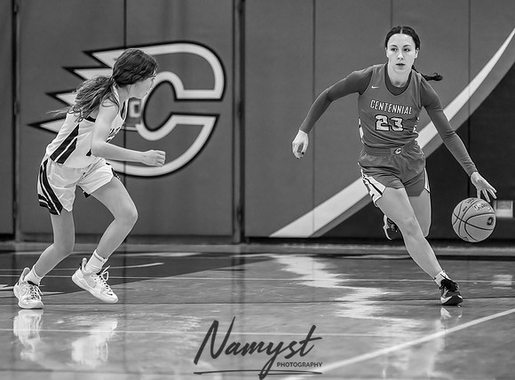 Centennial vs Totino-Grace Girls Varsity Basketball 031
