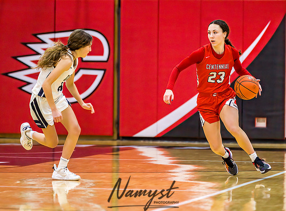 Centennial vs Totino-Grace Girls Varsity Basketball 032