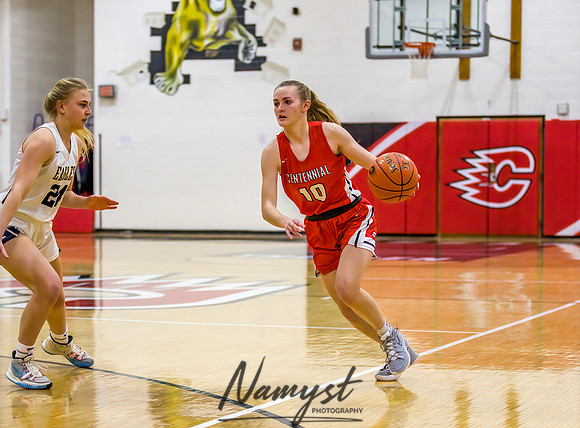 Centennial vs Totino-Grace Girls Varsity Basketball 046