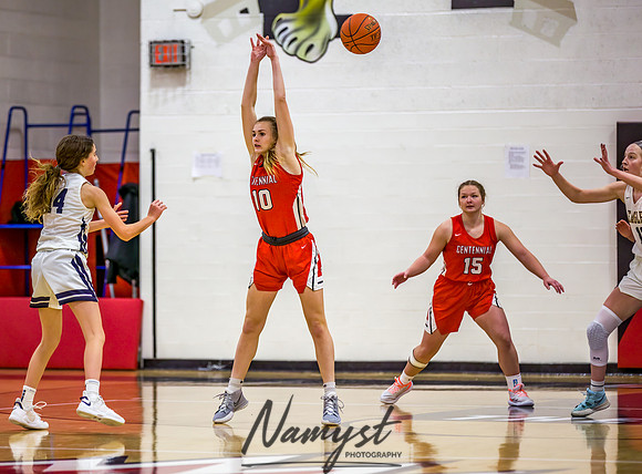 Centennial vs Totino-Grace Girls Varsity Basketball 050